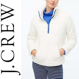 J Crew Sherpa Half-zip Pullover | Size XXL